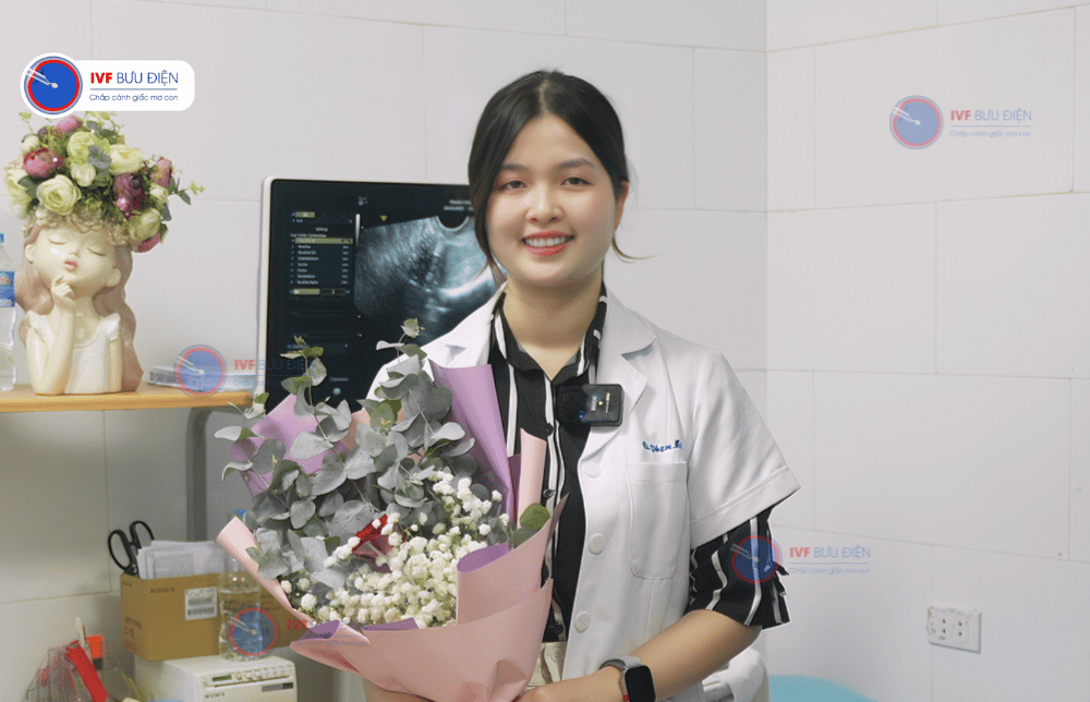 Những thiên thần áo trắng của IVF Bưu điện ngày 8/3