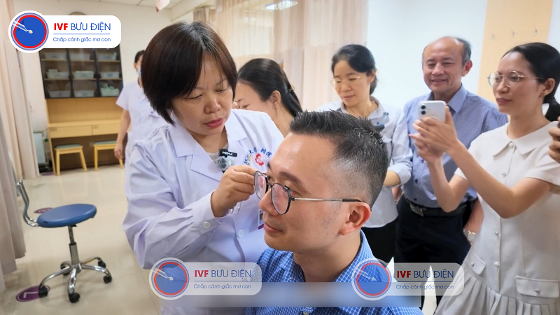 IVF Bưu điện cập nhật phương pháp Nhĩ áp trong chuyến công tác trao đổi chuyên môn tại Trung Quốc