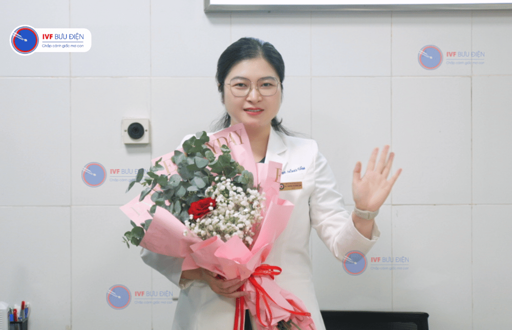 Những thiên thần áo trắng của IVF Bưu điện ngày 8/3