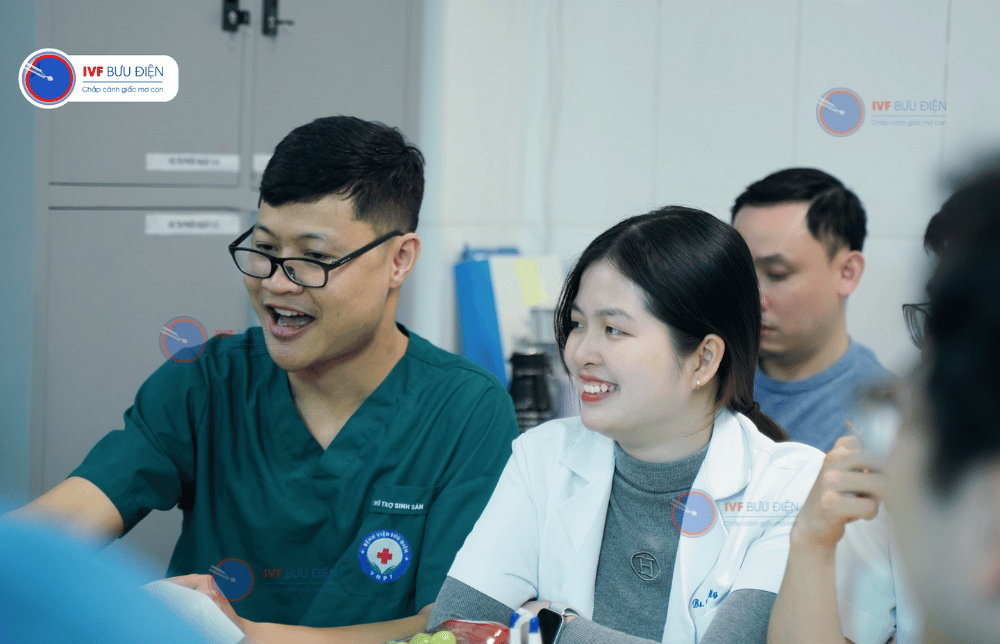 Những thiên thần áo trắng của IVF Bưu điện ngày 8/3
