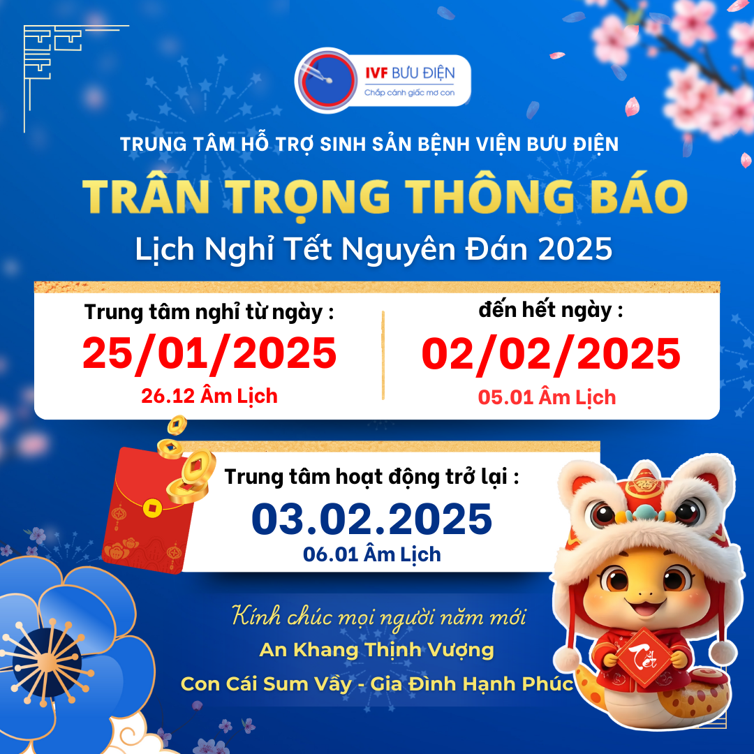 Lịch nghỉ Tết Nguyên Đán 2025