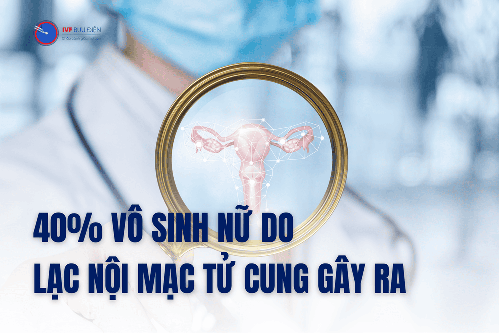 Bệnh lạc nội mạc tử cung – Nguyên nhân gây 40% vô sinh ở nữ