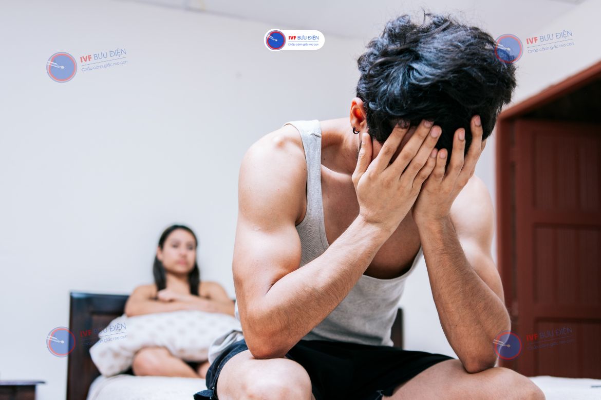 Tinh trùng loãng ảnh hưởng tới tâm lý và sức khỏe sinh sản của nam giới