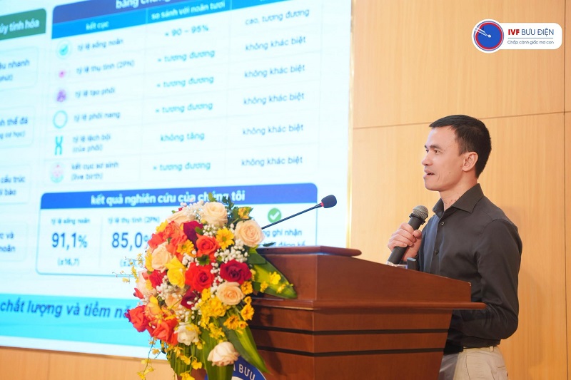 PGS.TS.BS Nguyễn Mạnh Hà – Đại học Y Hà Nội với chuyên đề "Gom noãn – nên hay không nênVới chuyên đề "Gom noãn – nên hay không nên?",