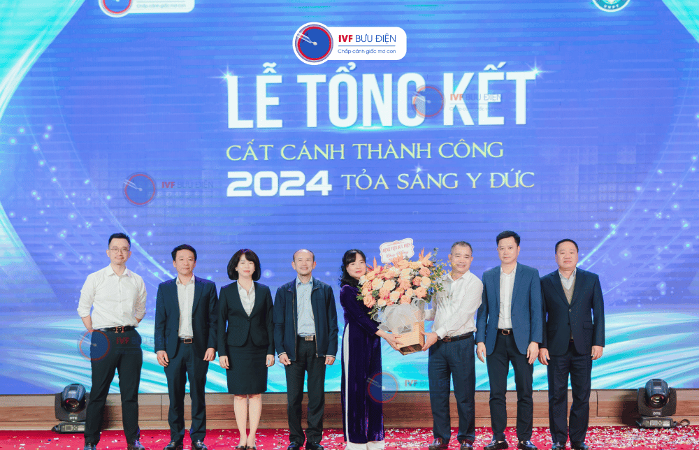 Lễ Tổng kết 2024 IVF Bưu điện – Cất cánh thành công, Tỏa sáng Y đức