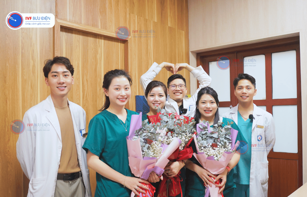 Những thiên thần áo trắng của IVF Bưu điện ngày 8/3