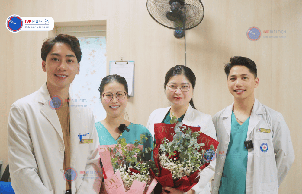 Những thiên thần áo trắng của IVF Bưu điện ngày 8/3