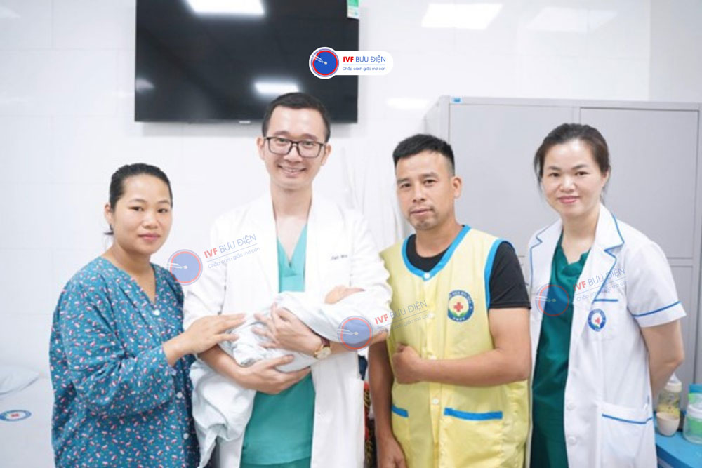 IVF Bưu điện đã thành công giúp đỡ các cặp vợ chồng vô sinh hiếm muộn thực hiện IVF thành công