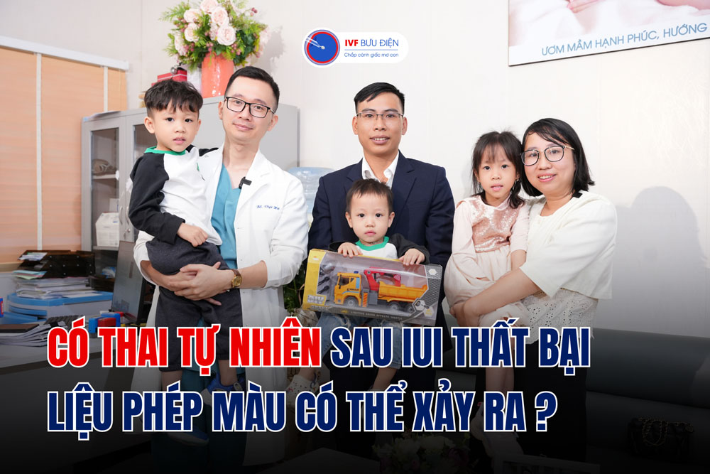 Có thai tự nhiên sau IUI thất bại – Phép màu có thể xảy ra?