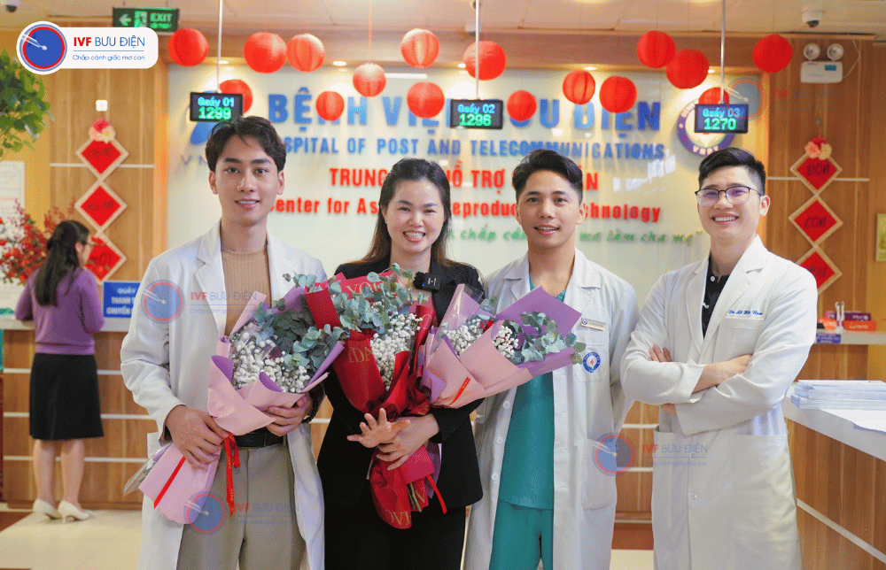Những thiên thần áo trắng của IVF Bưu điện ngày 8/3