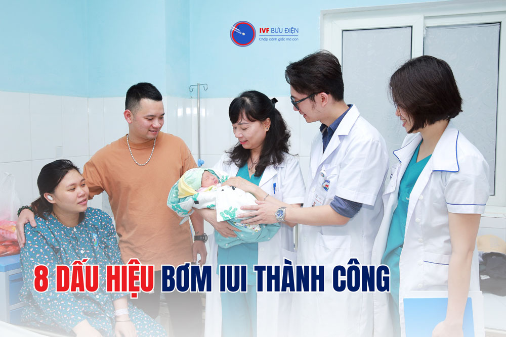 8 dấu hiệu bơm IUI thành công