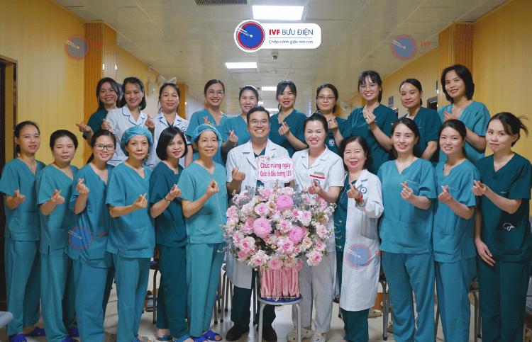 IVF BƯU ĐIỆN KỶ NIỆM 60 NĂM NGÀY QUỐC TẾ ĐIỀU DƯỠNG 12/5