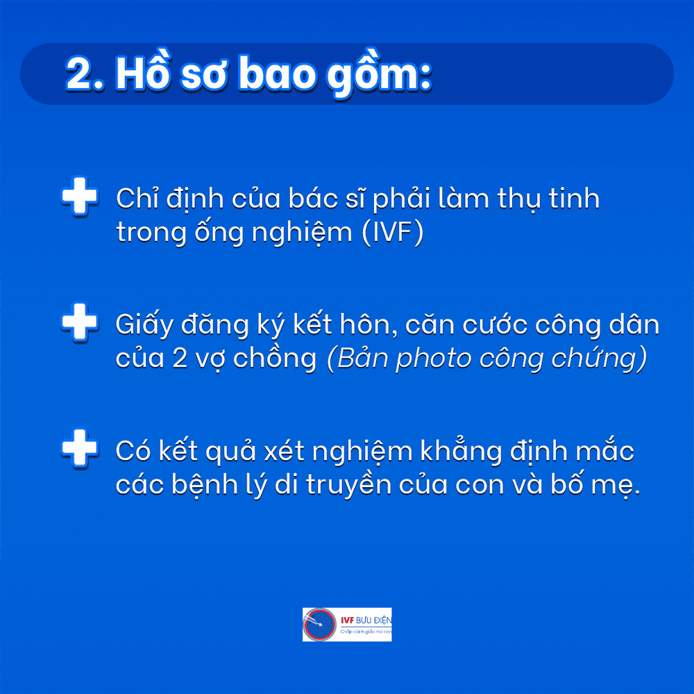 Các loại giấy tờ cần chuẩn bị 