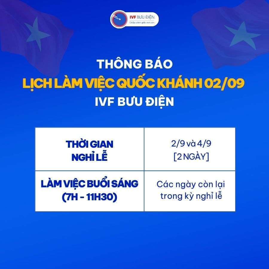 ảnh thông báo nghỉ lễ 