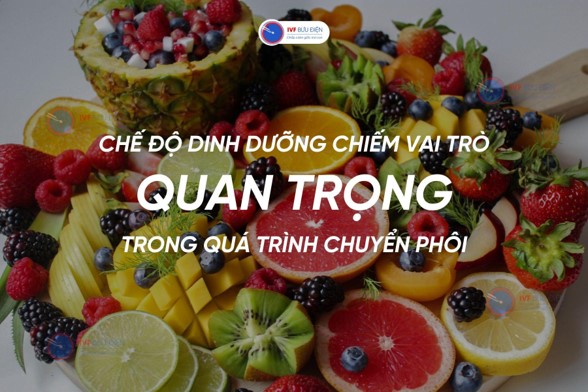 Chế độ dinh dưỡng chiếm vai trò quan trọng