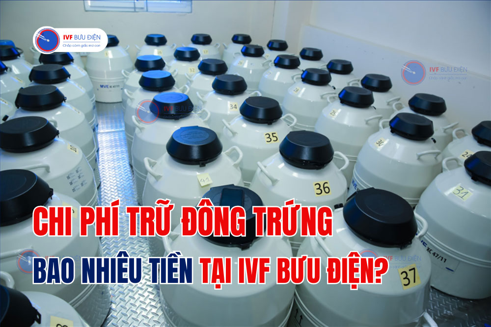 Chi phí trữ đông trứng bao nhiêu tiền tại IVF Bưu Điện?