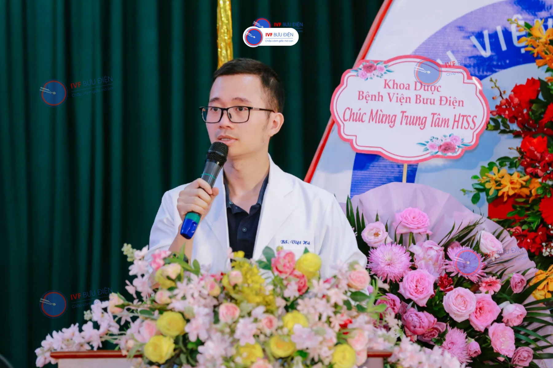 Bác sĩ Vương Hà, Phó Giám đốc Trung tâm HTSS Bệnh viện Bưu điện chia sẻ về phương pháp điều trị hiếm muộn.