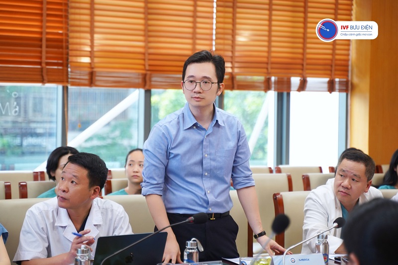 TS.BS Vương Vũ Việt Hà chia sẻ tại: “Hội thảo không chỉ là dịp trao đổi chuyên môn mà còn mở ra cơ hội hợp tác lâu dài, góp phần nâng cao chất lượng điều trị cho bệnh nhân hiếm muộn.”