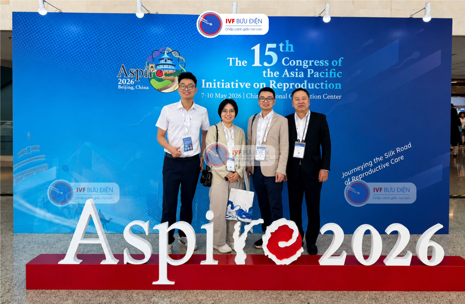 12 BÁO CÁO KHOA HỌC TẠI ASPIRE 2026 – IVF BƯU ĐIỆN KHẲNG ĐỊNH NĂNG LỰC CHUYÊN MÔN TRONG HỖ TRỢ SINH SẢN