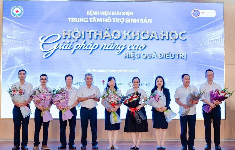 Hội thảo khoa học với chủ đề “Giải pháp nâng cao hiệu quả điều trị tại IVF Bưu điện” đã diễn ra thành công vào ngày 1/8/2025 tại Trung tâm Hỗ trợ sinh sản Bệnh viện Bưu điện