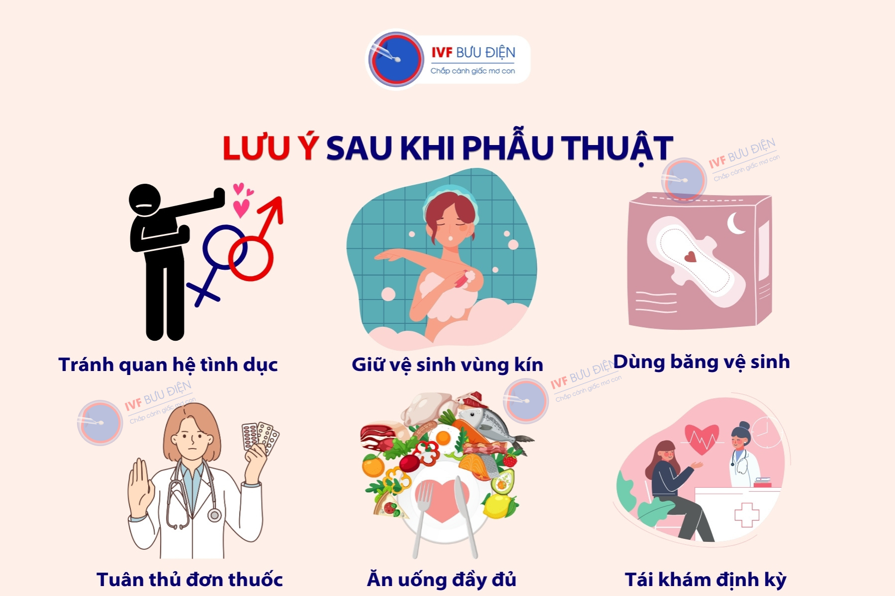 Đốt polyp cổ tử cung: Lưu ý sau khi phẫu thuật