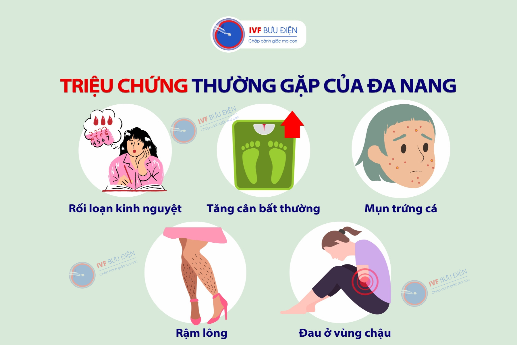 Tại sao bị đa nang buồng trứng: Những triệu chứng thường gặp 