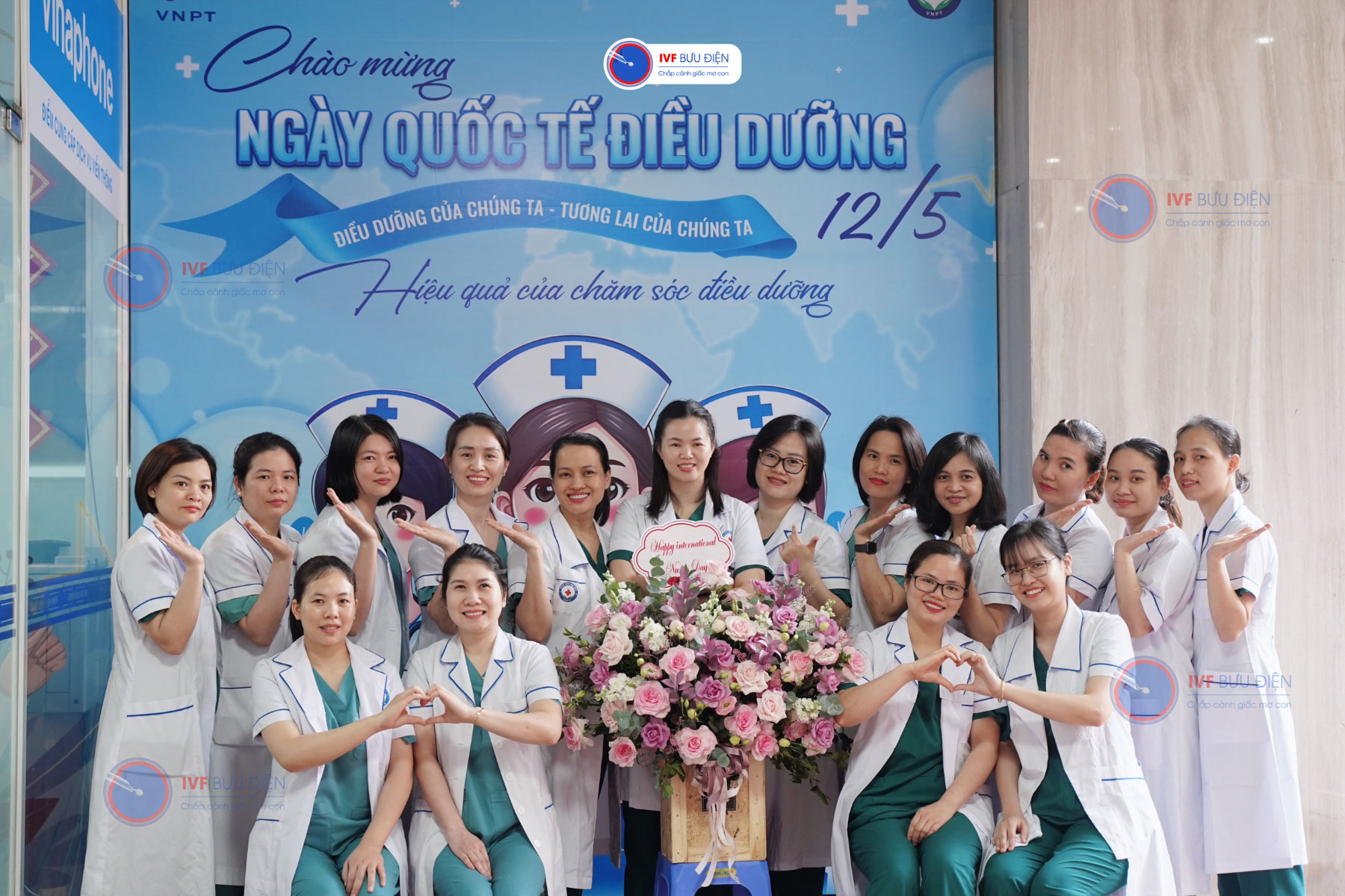 IVF Bưu điện chào mừng ngày Quốc tế Điều dưỡng 12/05