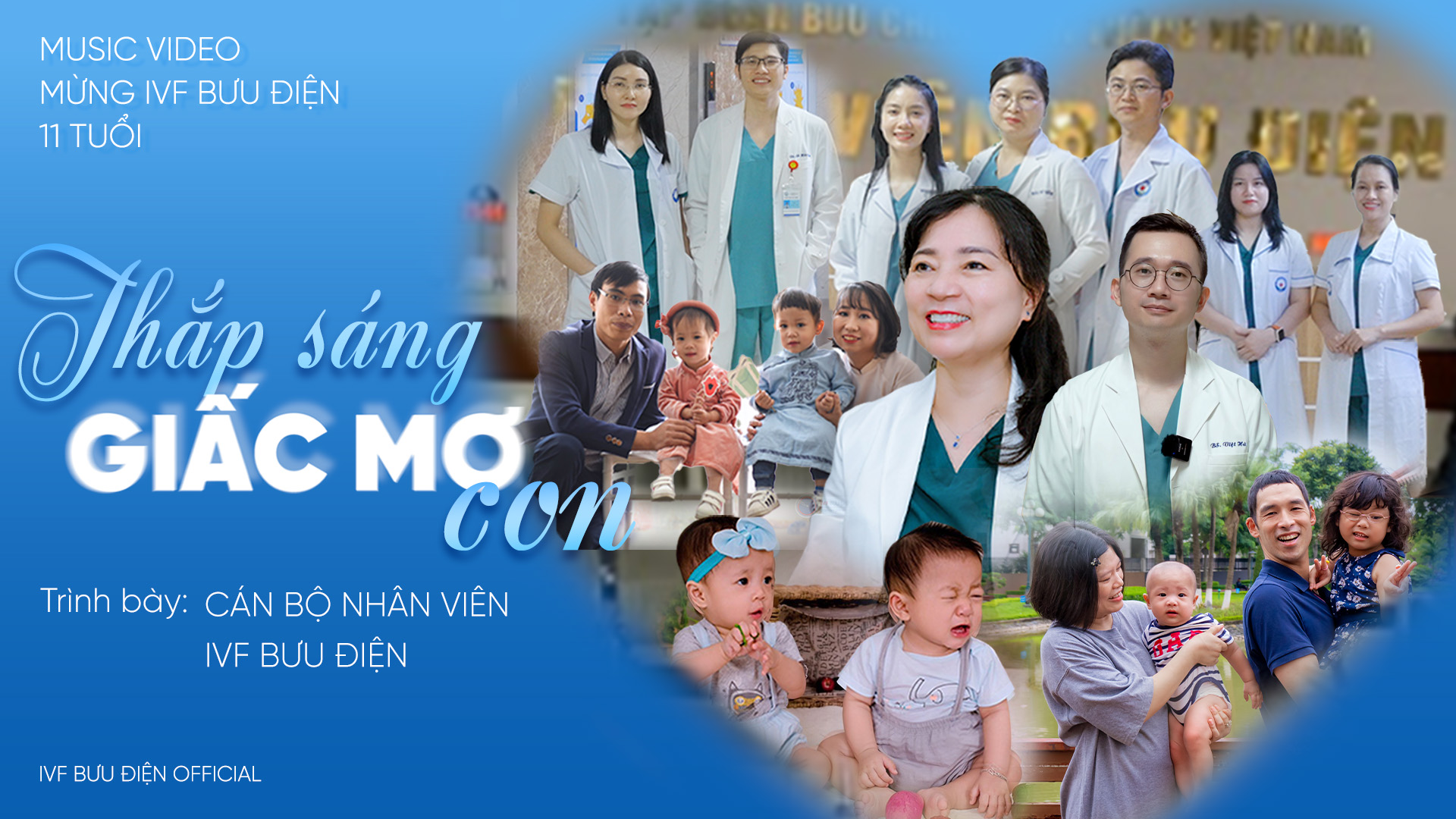 IVF Bưu điện kỷ niệm 11 năm – Tự hào “Thắp Sáng Giấc Mơ Con”